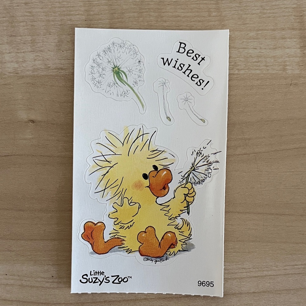 Suzy’s Zoo Duck Sticker